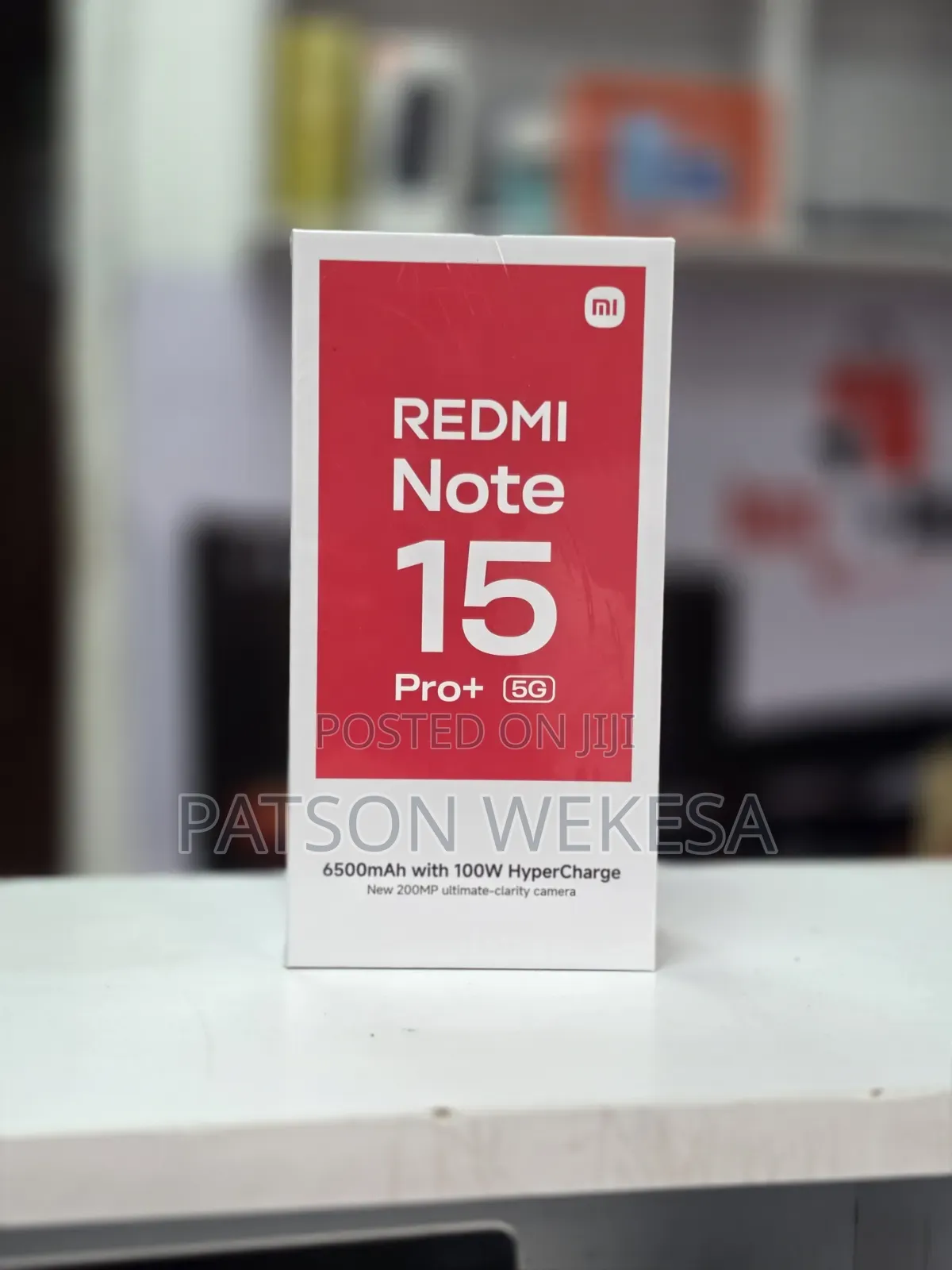 New Xiaomi Redmi Note 15 Pro+ 256 GB Black