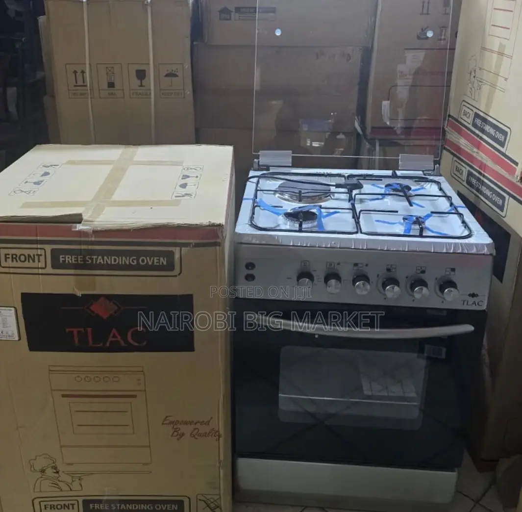Made in Turkey 60*60 Tlac 3+1 Standing Cooker With Gas Sensor