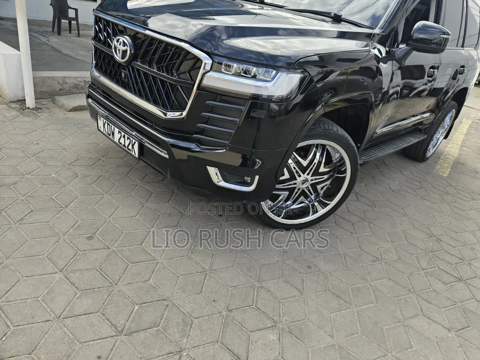 Toyota Land Cruiser 2016 Black