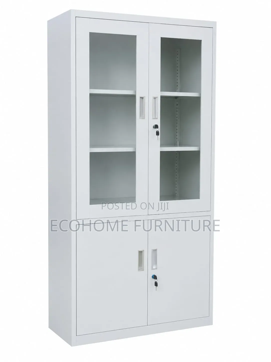 Modern Steel Office Filing Cabinet With Glass Doors – Tf-110