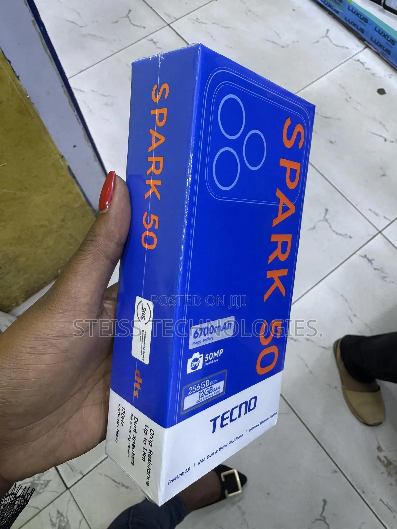 New Tecno Spark 16 GB Black