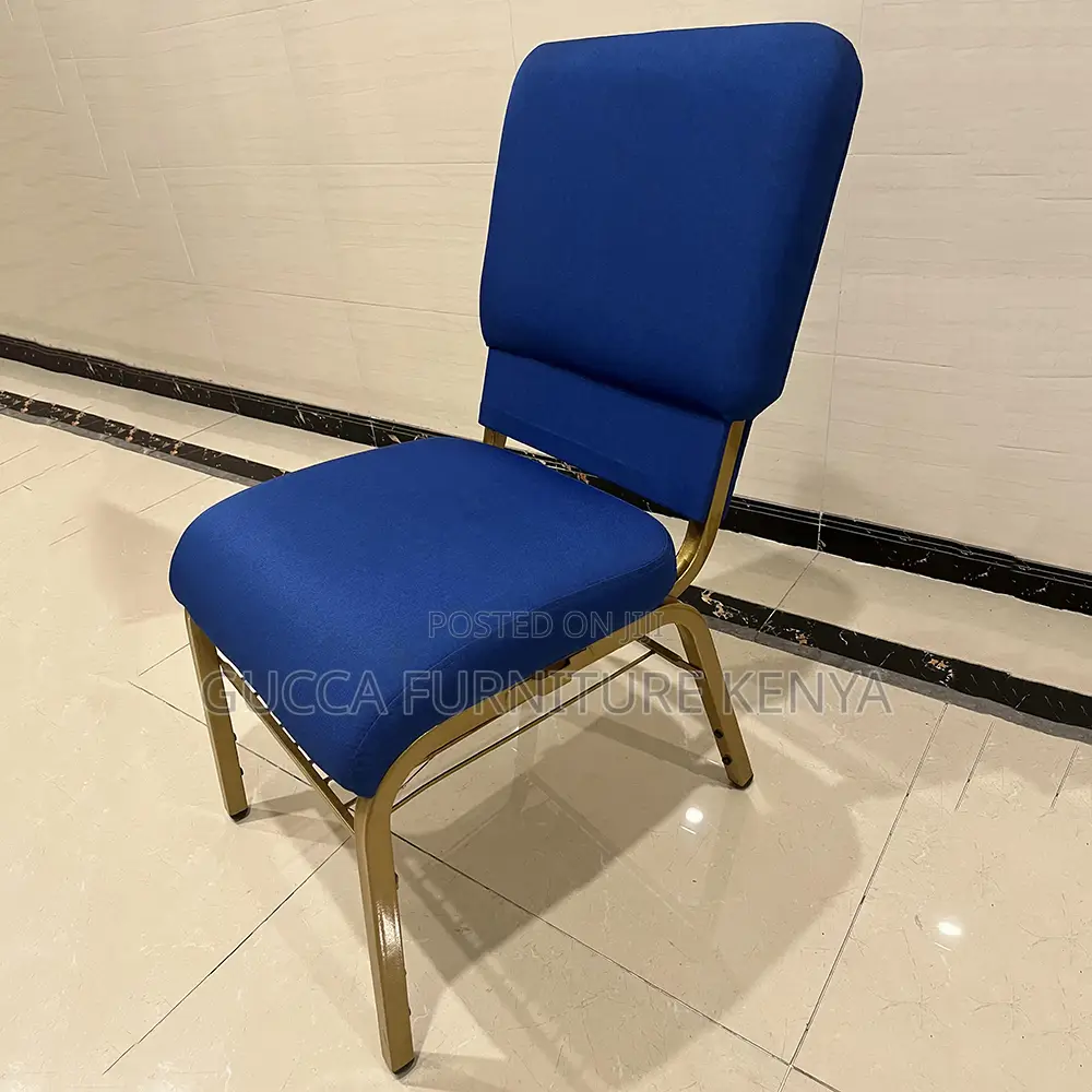Modern Armless Fabric Wedding Seat