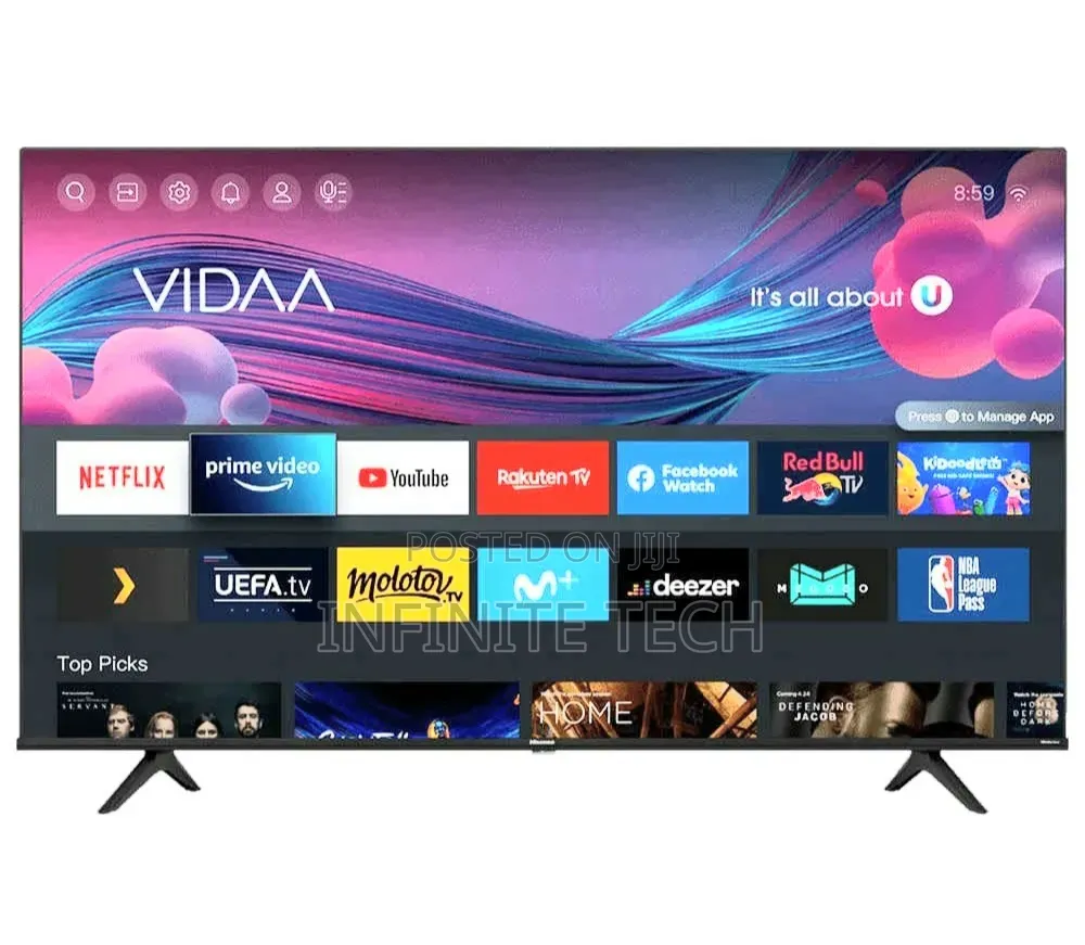 Hisense 50′′ Smart Qled Tv 50q5s
