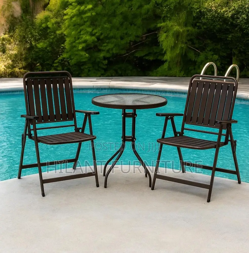 Foldable 2 Seater Outdoor Set.