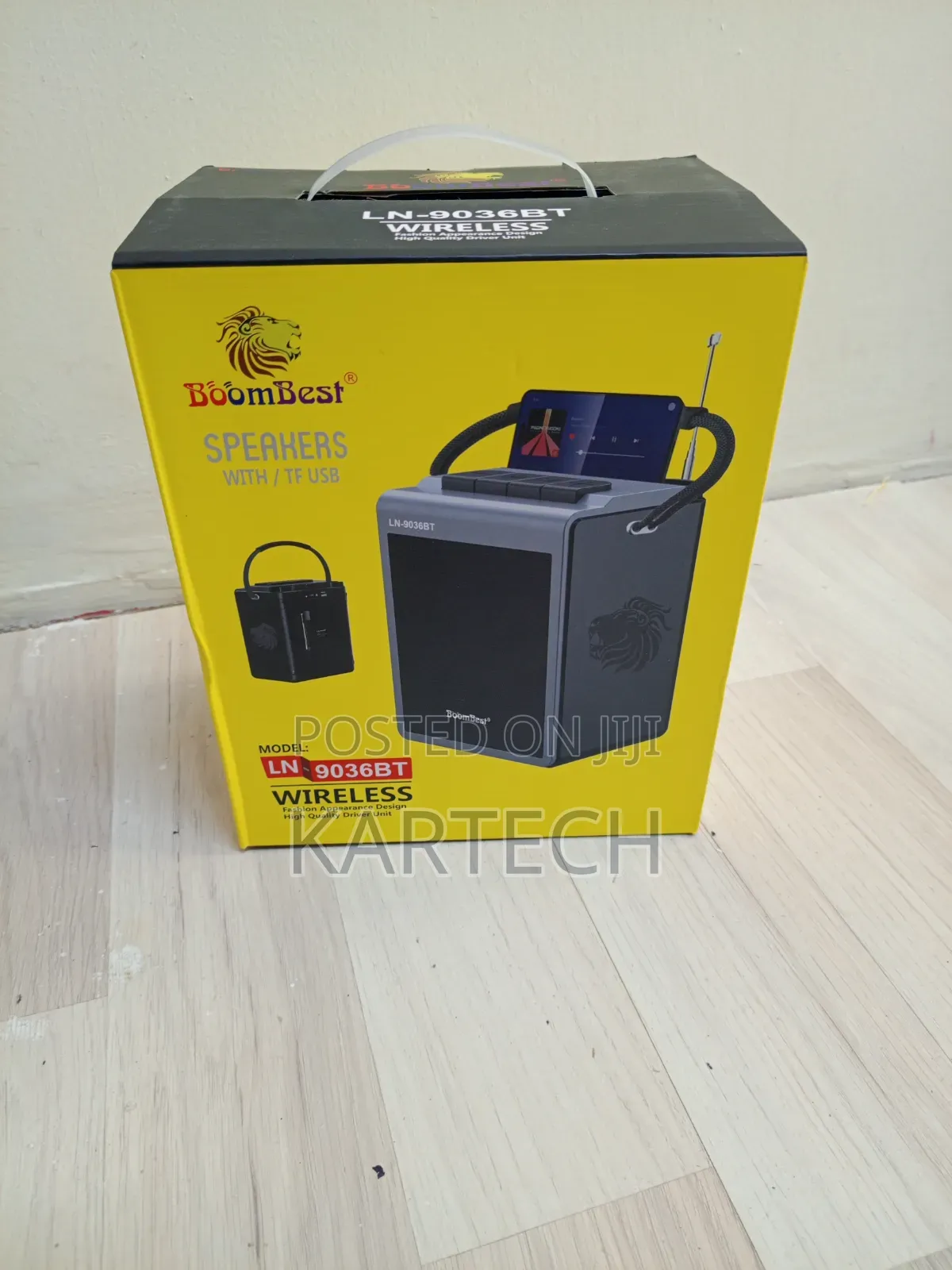 Boombest Ln-9036bt Wireless Bluetooth Portable Speaker With Fm Radio