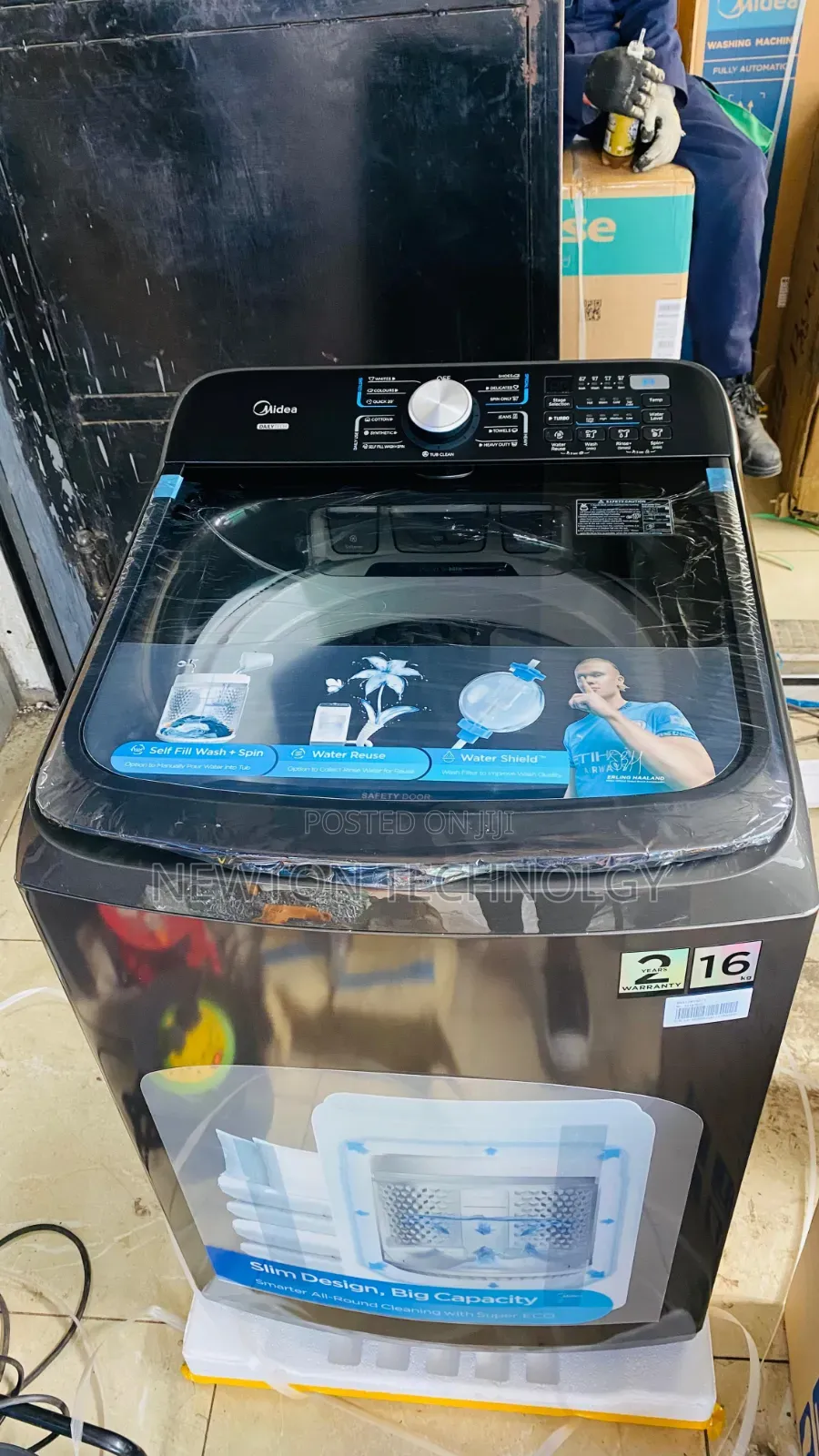 Midea 16kg Top Load Fully Automatic Washing Machine (Ma512w170/T)
