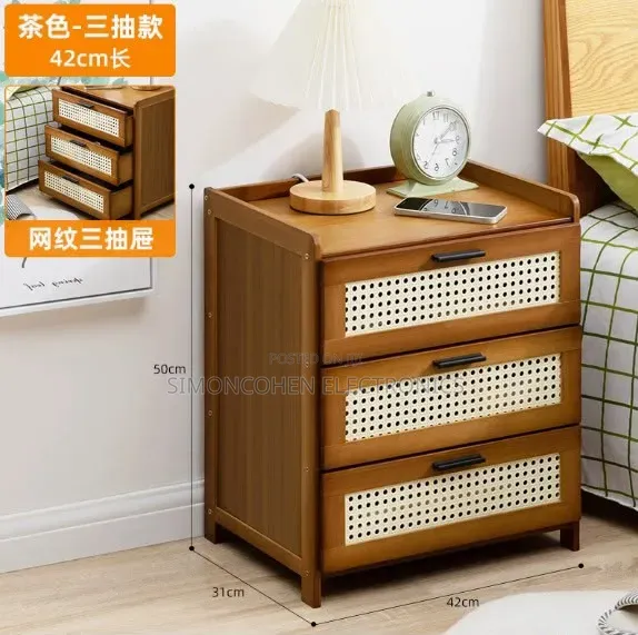 3 Drawer Bedside Cabinet