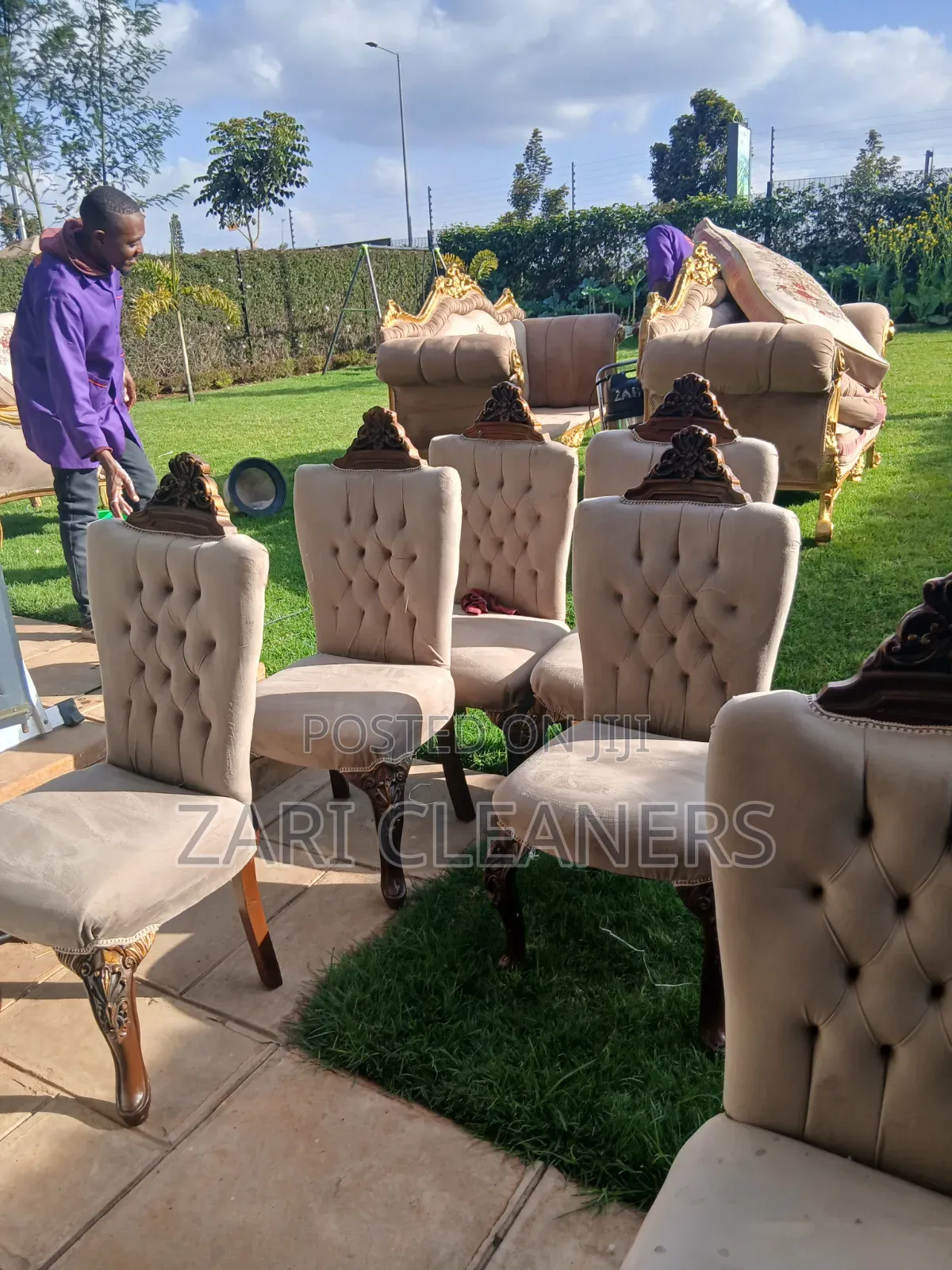 Residential Cleaning Solution for Sofaset