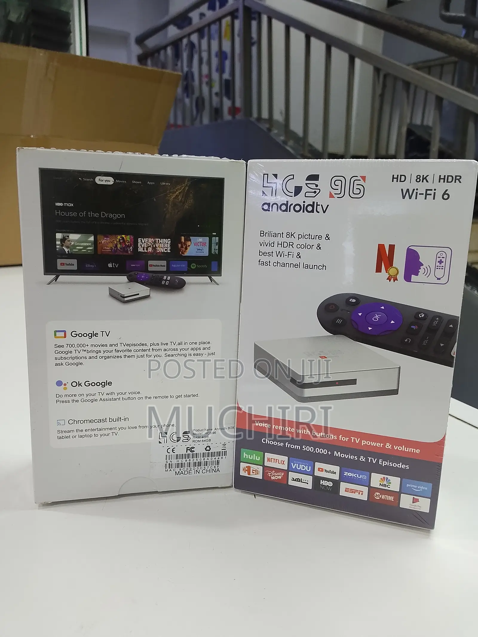 Smart Android 13.0 Hcs96 Hd Wifi Smart Tv Box 4gm Ram 64gb Rom