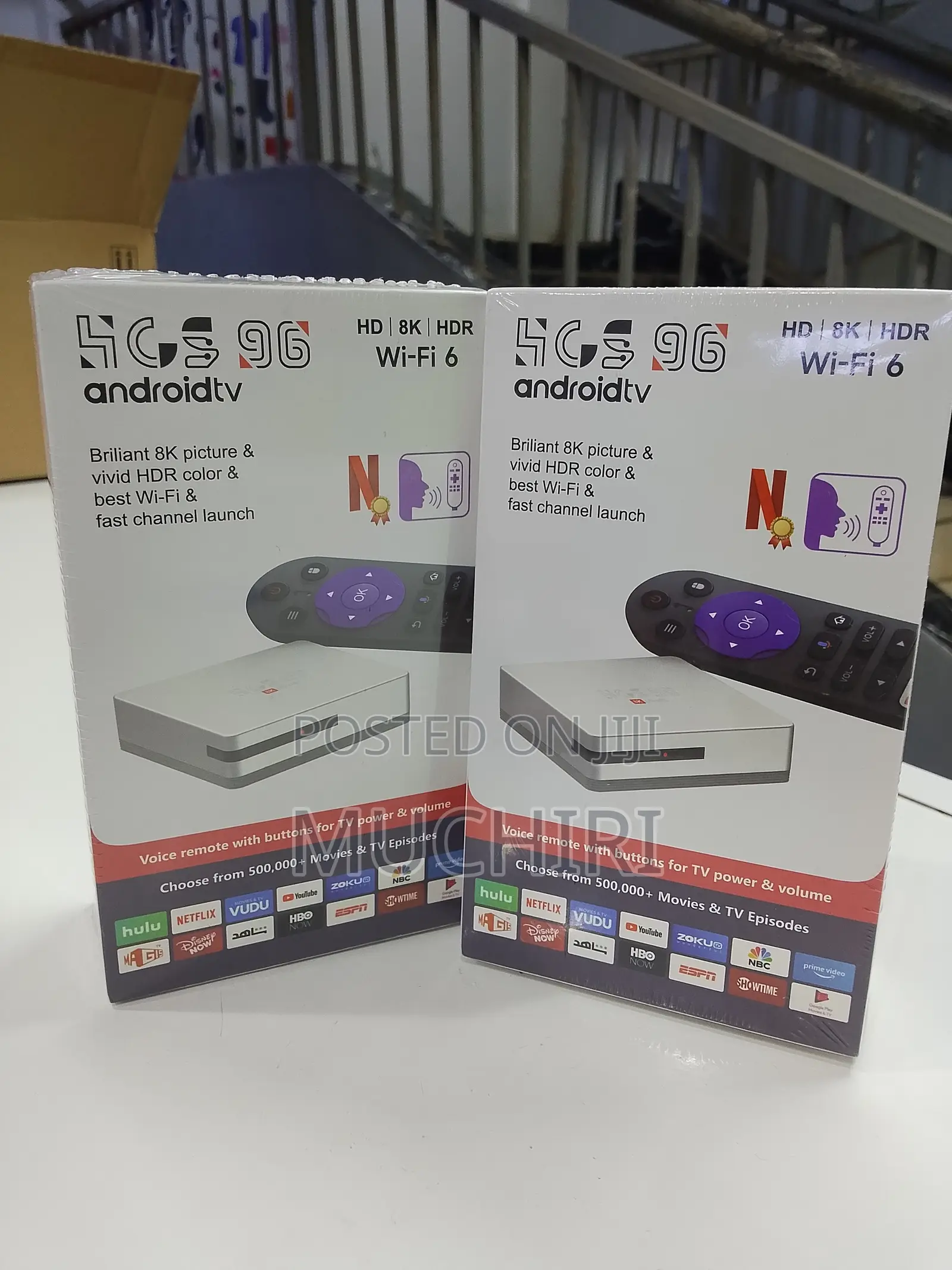 New Hcs 96 Tv Box 4gb Ram 64gb Rom Android 16 Tv Box