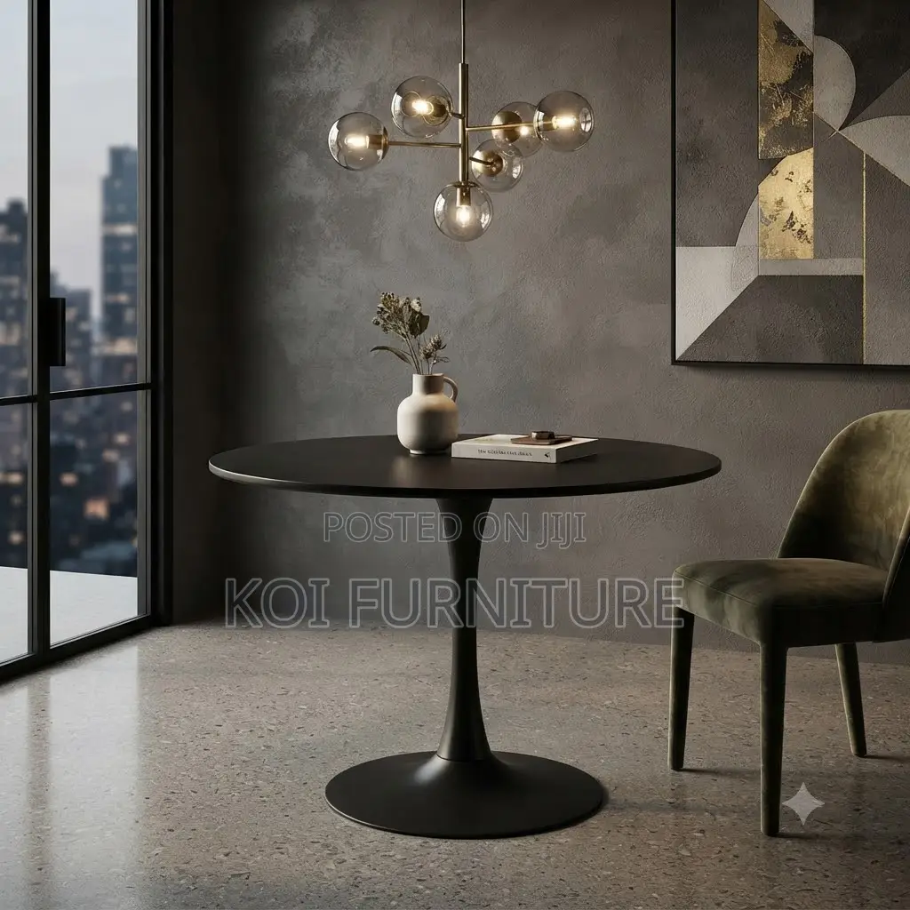 Coffee Table; Marble Round Center Table
