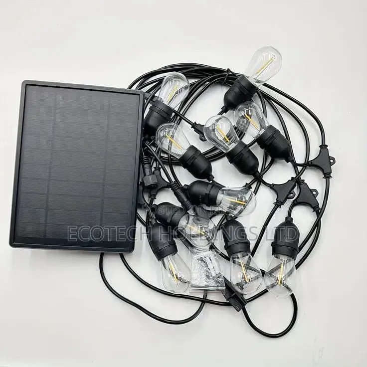 10mtrs Solar Single Color String Lights