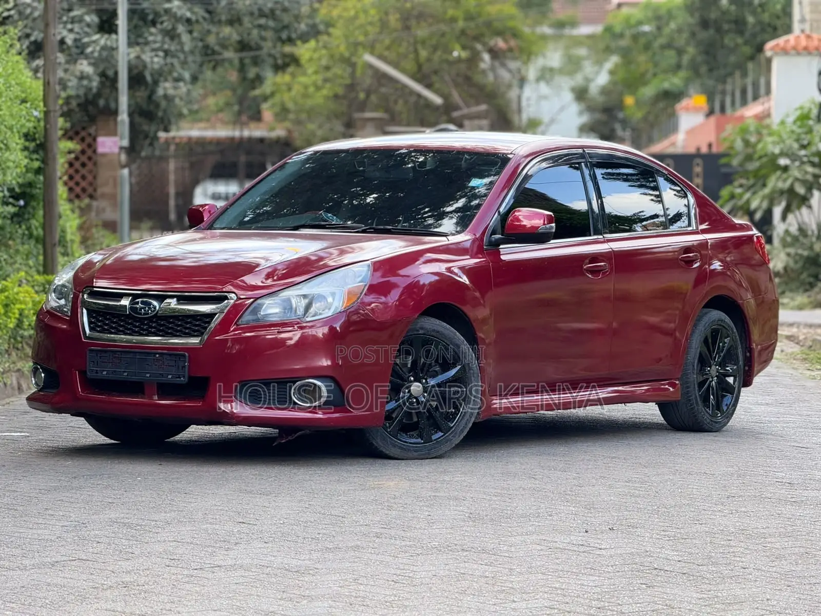 Subaru Legacy 2014 Red