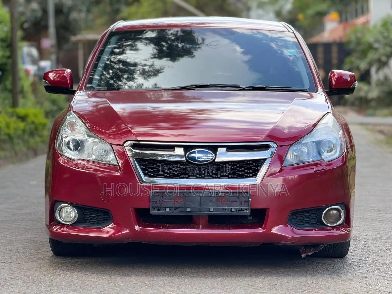 Subaru Legacy 2014 Red