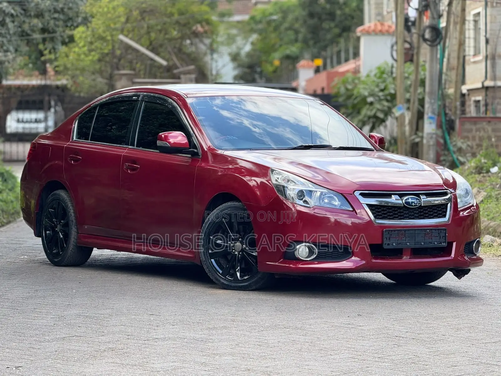 Subaru Legacy 2014 Red