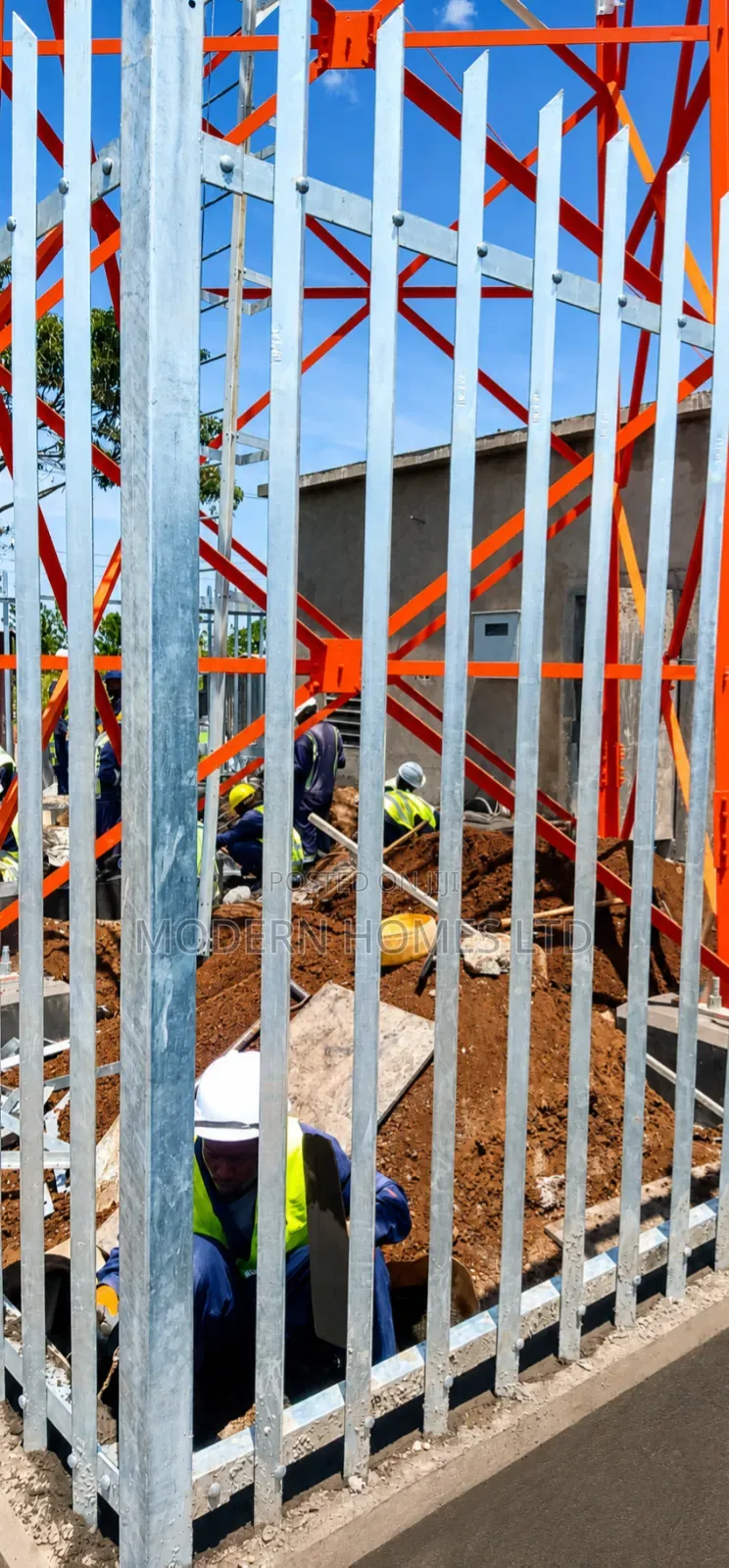 Secure Your Property With Premium Galvanized Steel Fencing