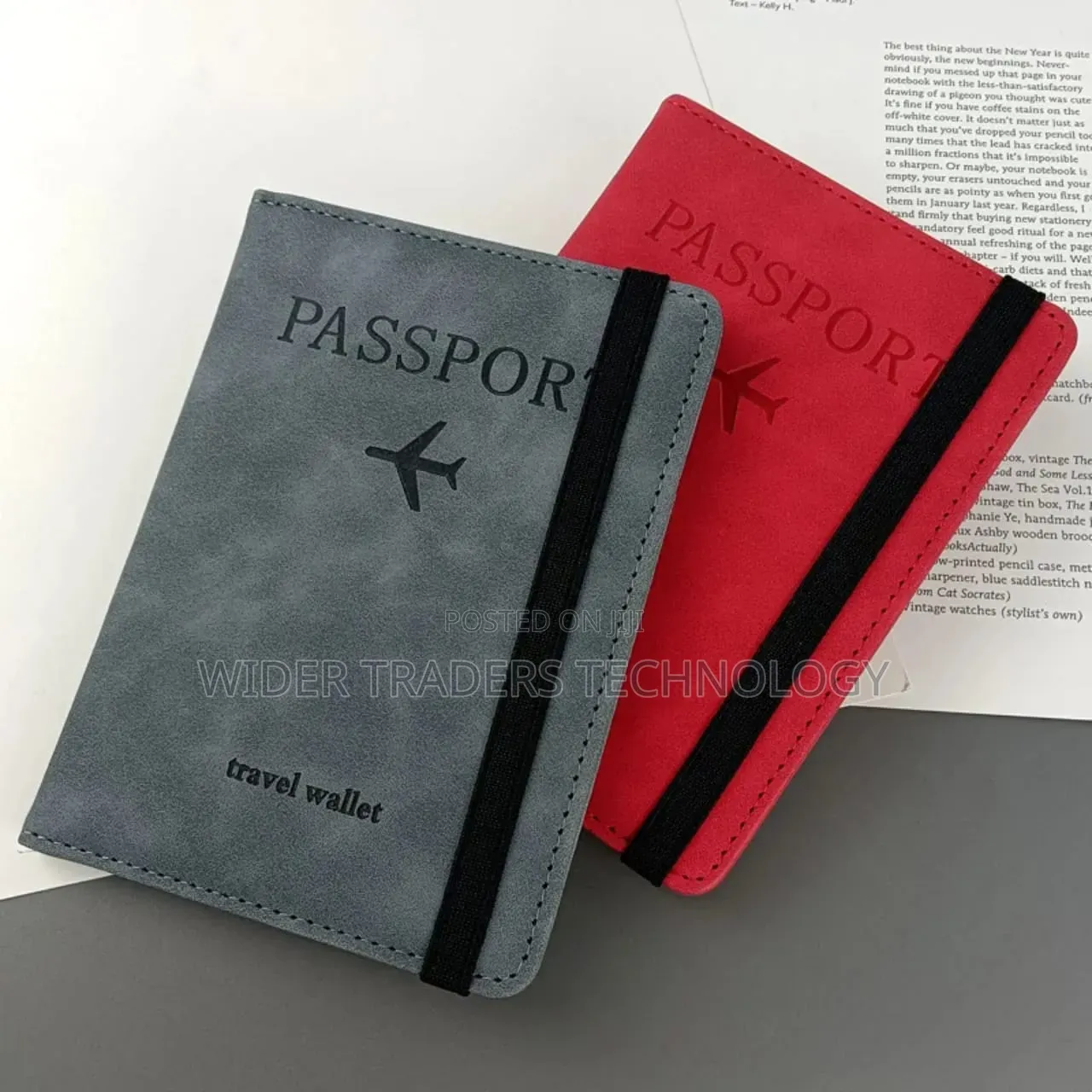 Passport Holder,Passport Cover With Rfid Blocker Plus Suitcase Tag