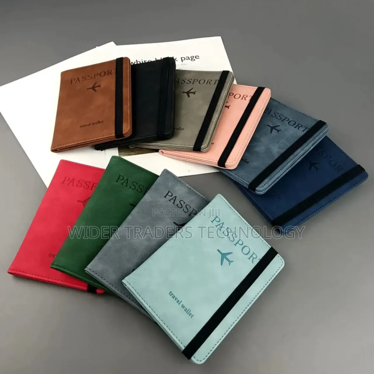 Passport Holder,Passport Cover With Rfid Blocker Plus Suitcase Tag