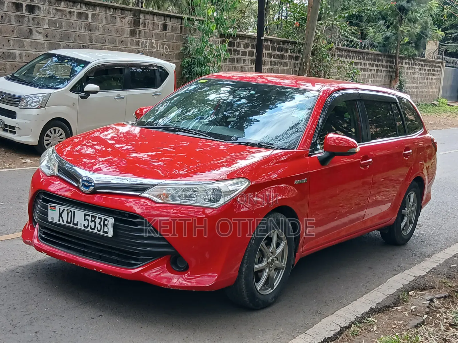 Toyota Corolla Fielder 2016 Red