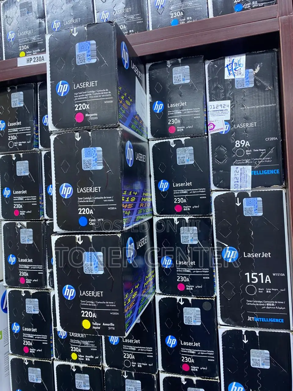 Hp 220a Cyan Original Toner (W2201a) for Color Laserjet Pro