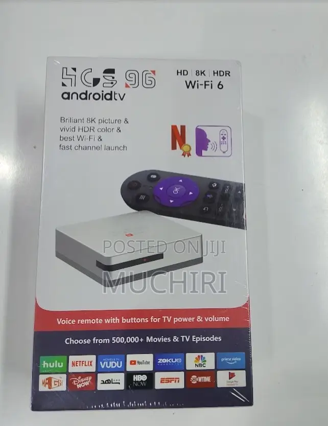 Hcs96 Tv Smart Android Tv Boxes 4gb Ram 64gb