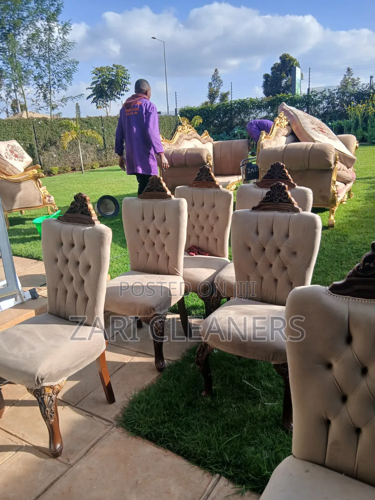 Need a Sparkling Clean Home of Office Sofaset