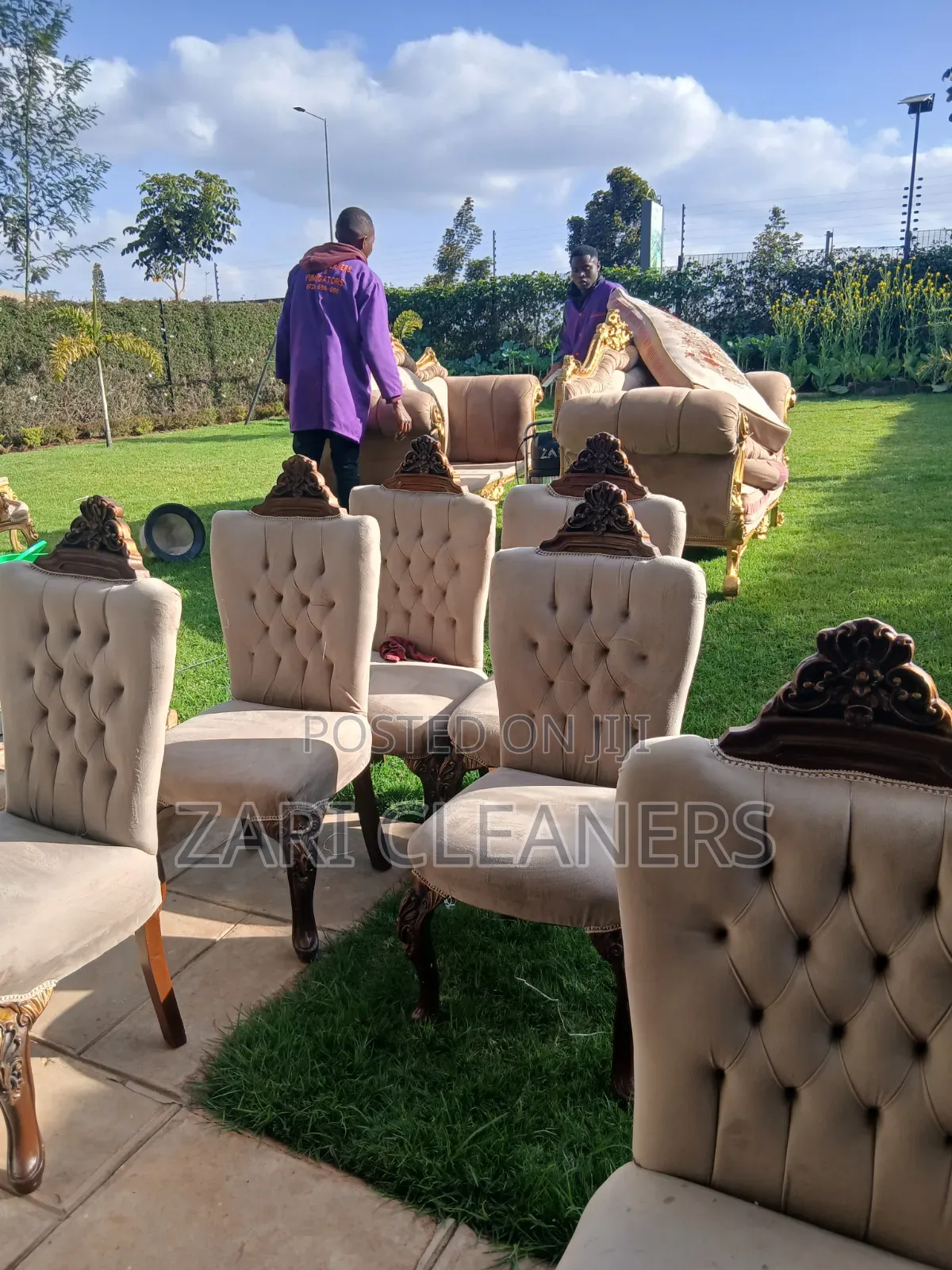 Need a Sparkling Clean Home of Office Sofaset