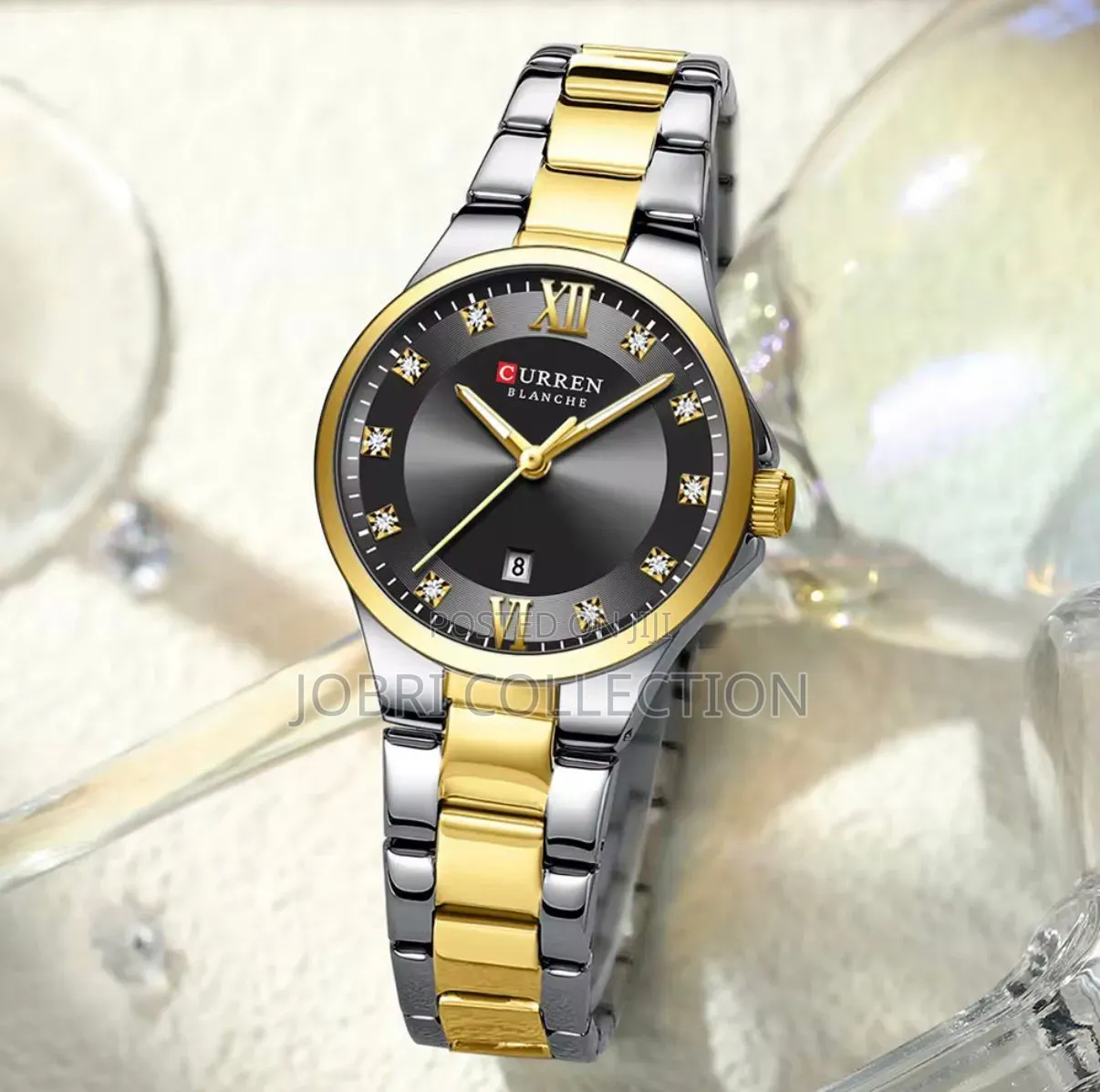 Curren Sliver Gold Ladies Watch