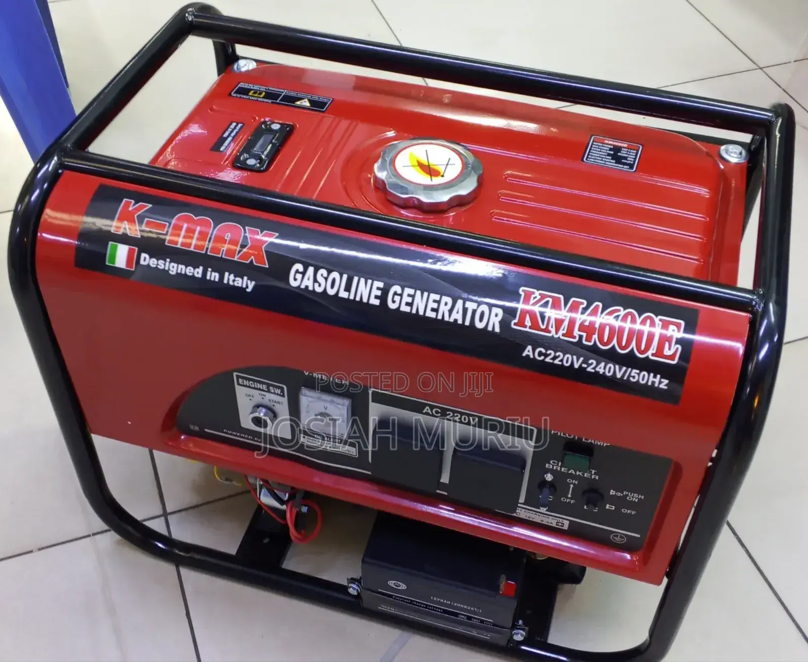 K-Max Km4600e Electric Start Petrol Generator