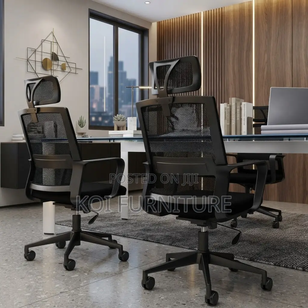 Office Chairs; High Backrest Ergonomic Office Workstation Chairs