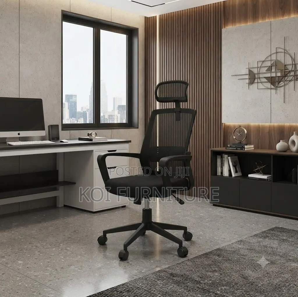 Office Chairs; High Backrest Ergonomic Office Workstation Chairs