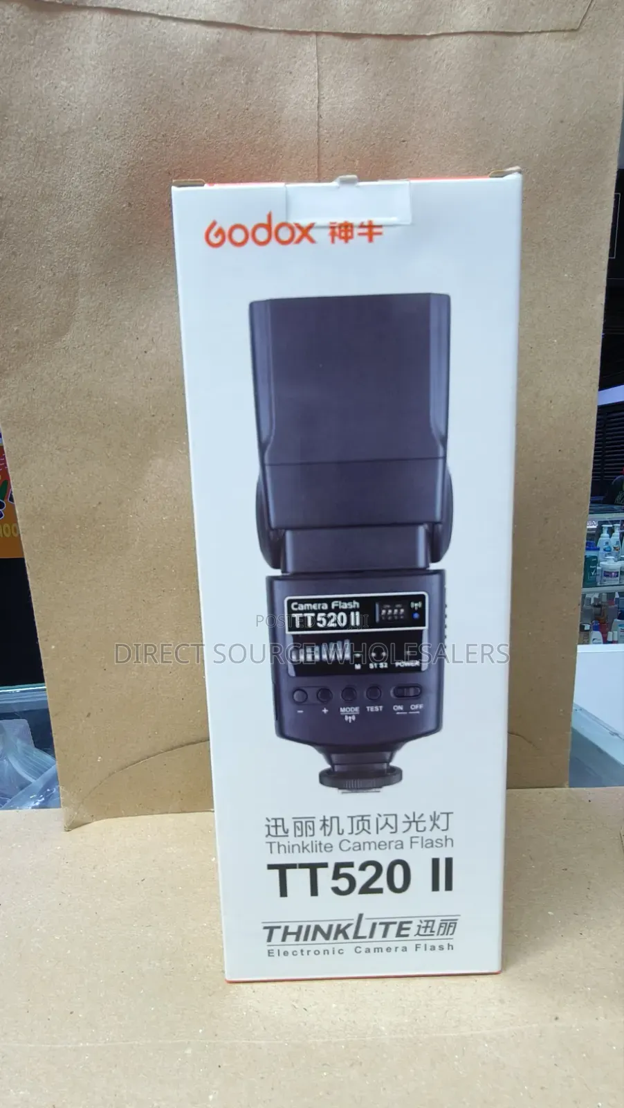 Godox Tt520 External Camera Flash for DSLR Mirrorless Cameras