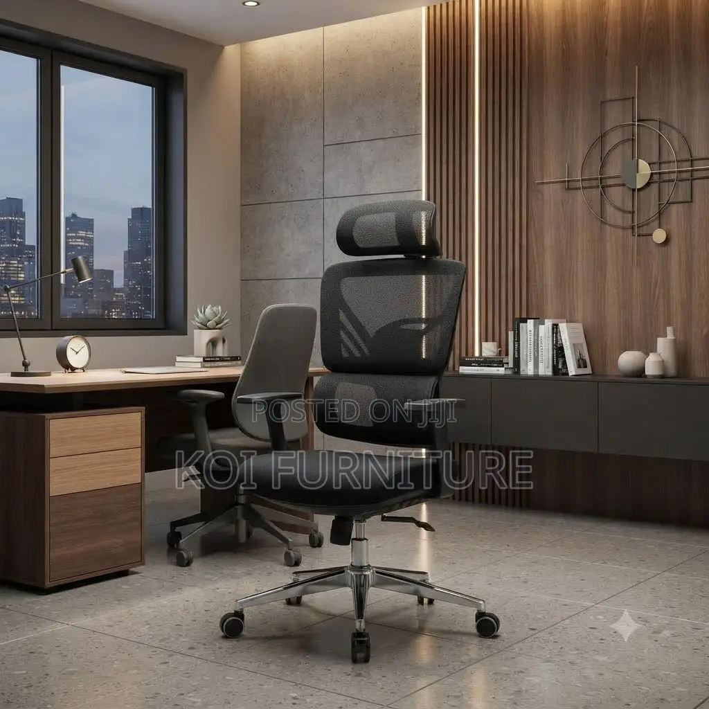 Office Chairs; Fabricate Orthopedic Office Seat With Back Mesh Support