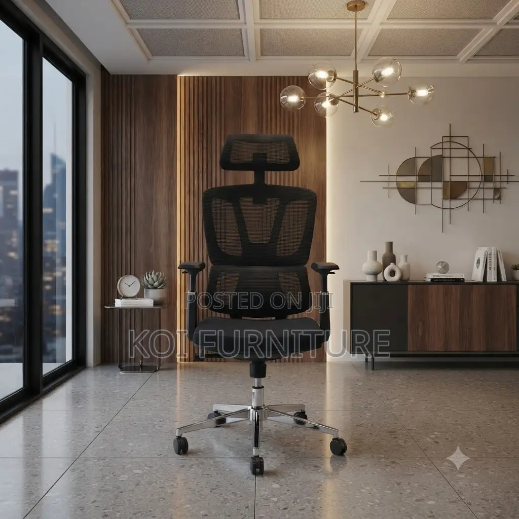 Office Chairs; Fabricate Orthopedic Office Seat With Back Mesh Support