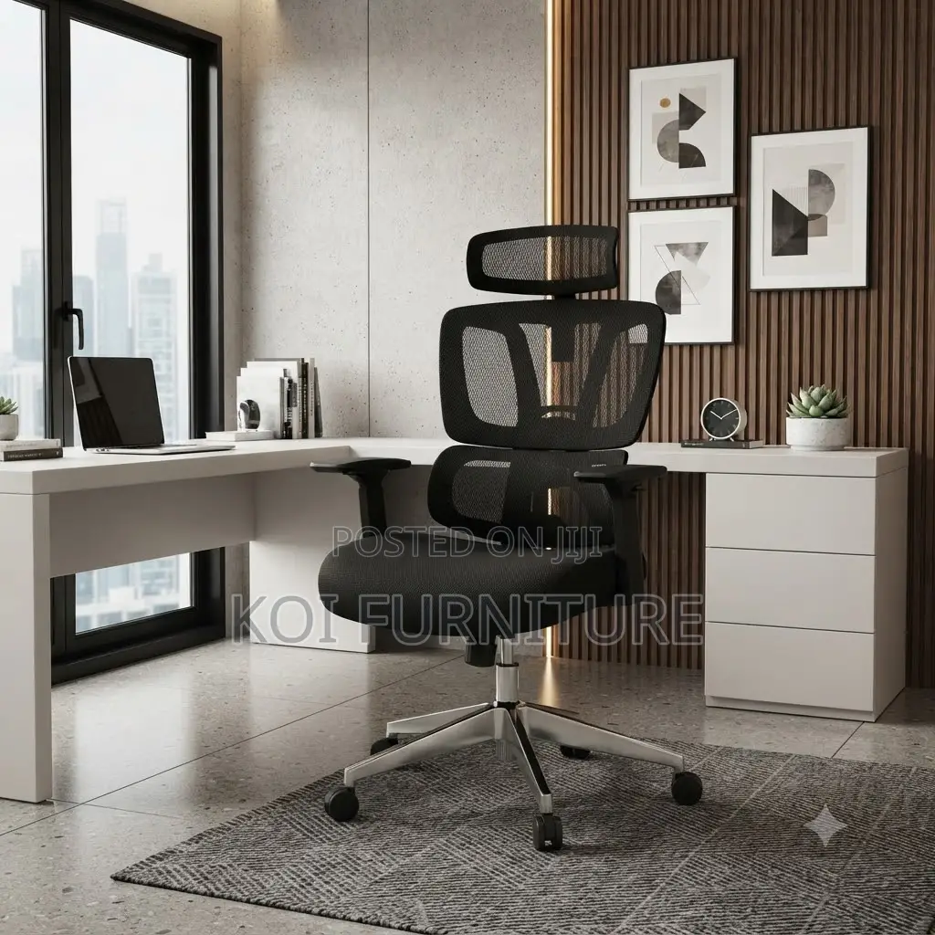 Office Chairs; Fabricate Orthopedic Office Seat With Back Mesh Support