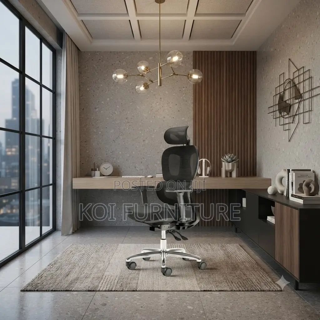 Office Chairs; Fabricate Orthopedic Office Seat With Back Mesh Support
