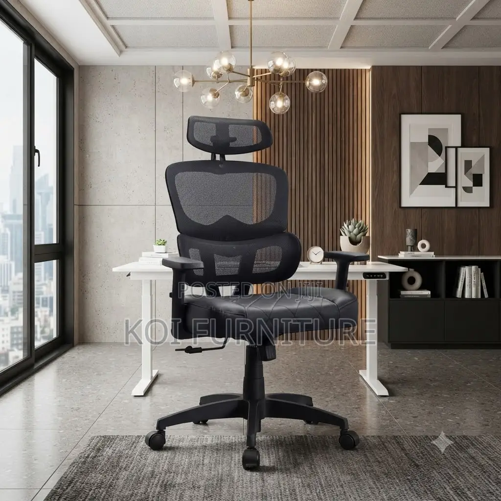 Office Chairs; Fabricate Orthopedic Office Seat With Back Mesh Support