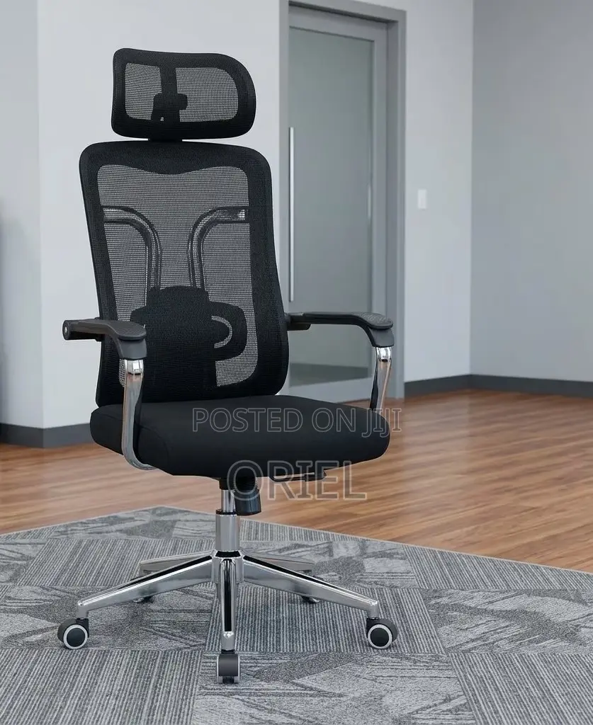 Office Chair : High-Back Ergonomic Mesh Fabric Office Chair