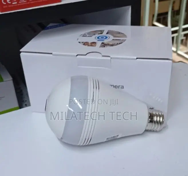Wireless CCTV Bulb Camera 1080p Home Security Camera