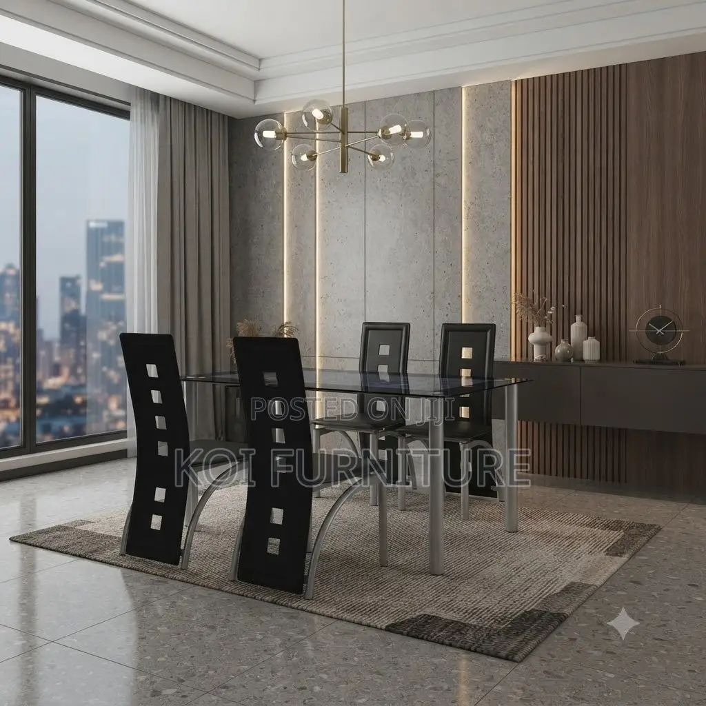 Dining Set; Six Seaters Home Dining Room Set