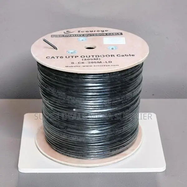 Interference Resistant 305m Outdoor Utp Cat 6 Networking Lan Cable