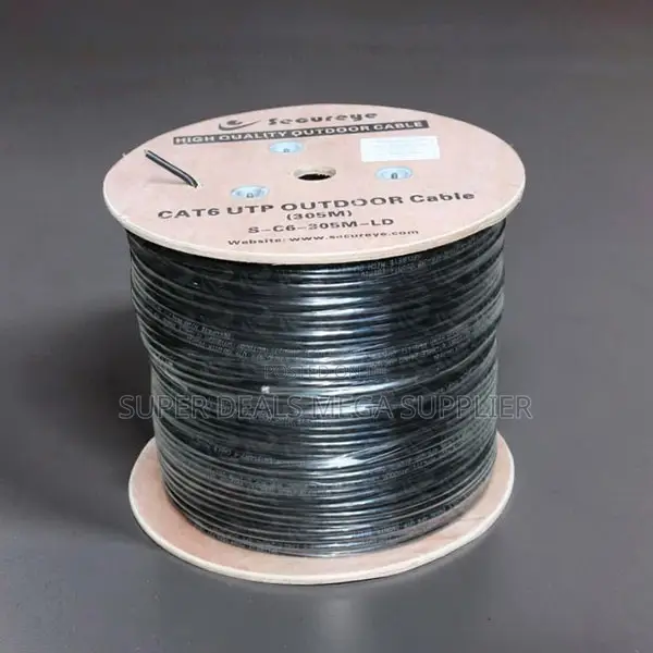 Network Optimized 305m Outdoor Utp Cat 6 Networking Lan Cable Roll
