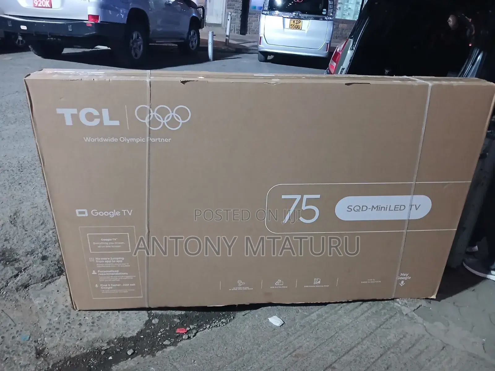 TCL 75-Inch 75c7l SDQ-Mini Led Google Tv (New 2026 Model)