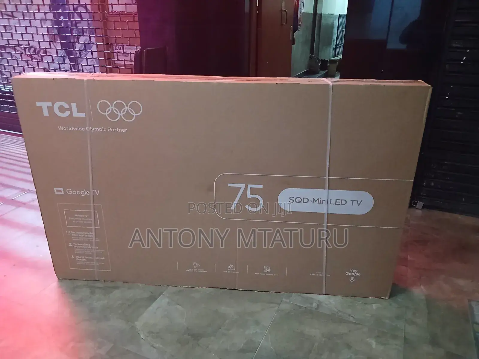 TCL 75-Inch 75c7l SDQ-Mini Led Google Tv (New 2026 Model)