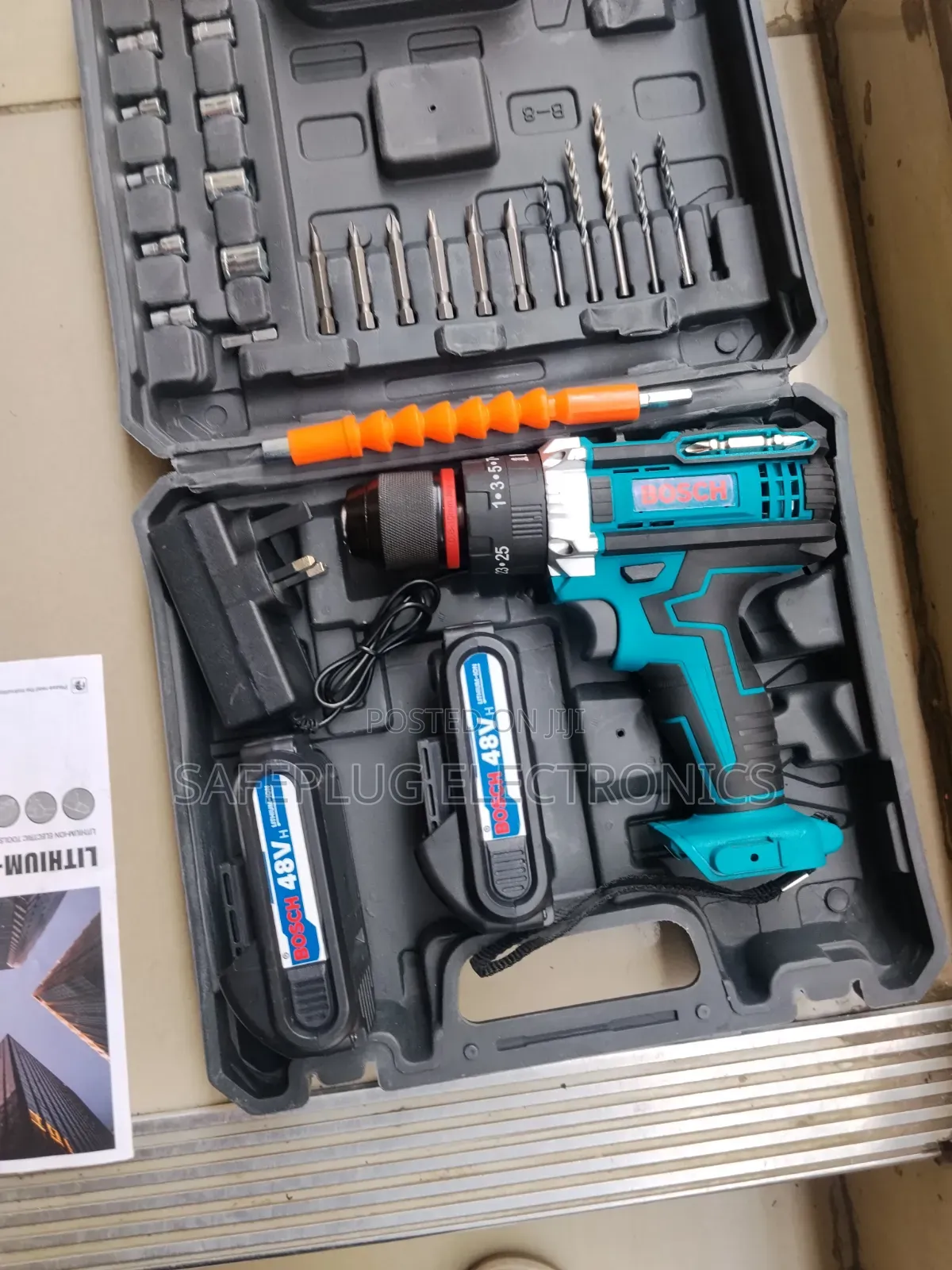 Bosch 48v Rechargeable Power Drill Kit