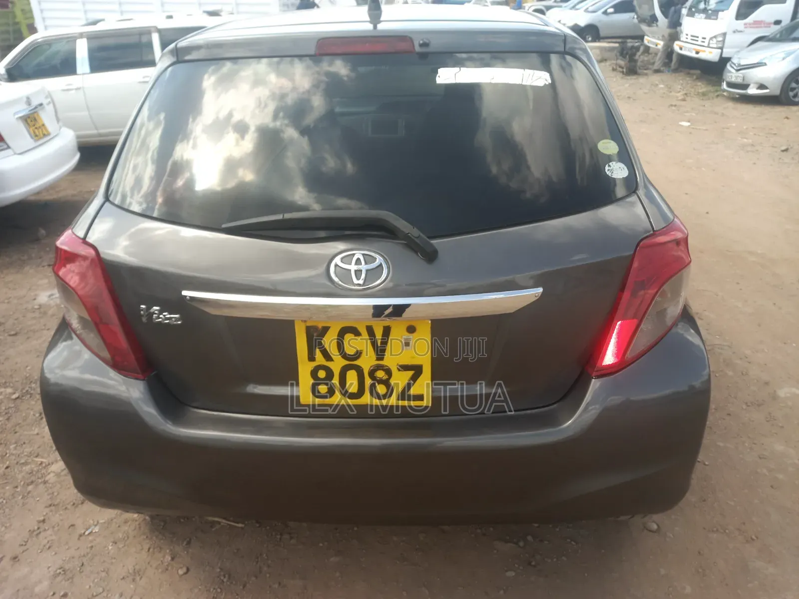 Toyota Vitz 2012 Gray