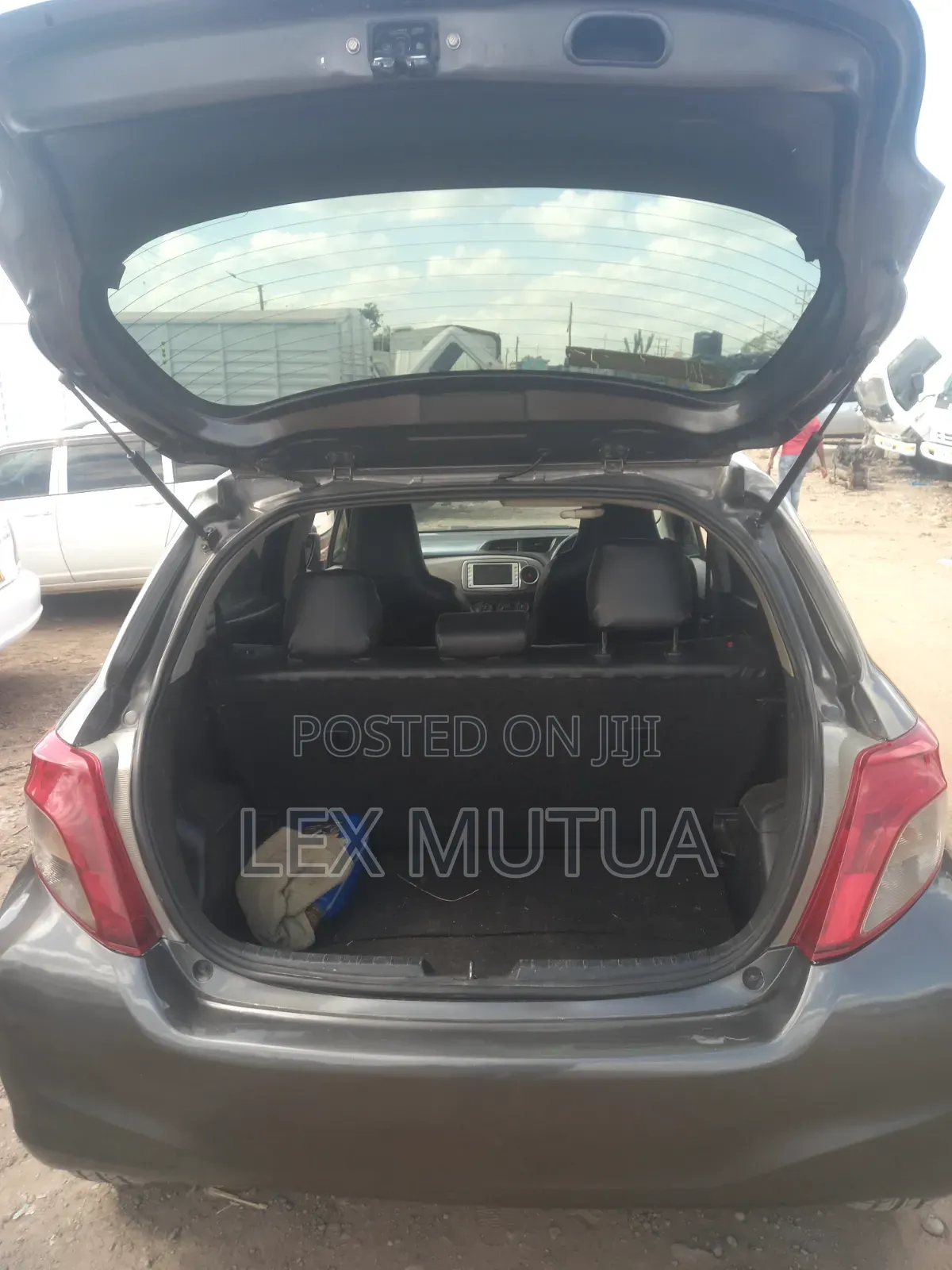 Toyota Vitz 2012 Gray