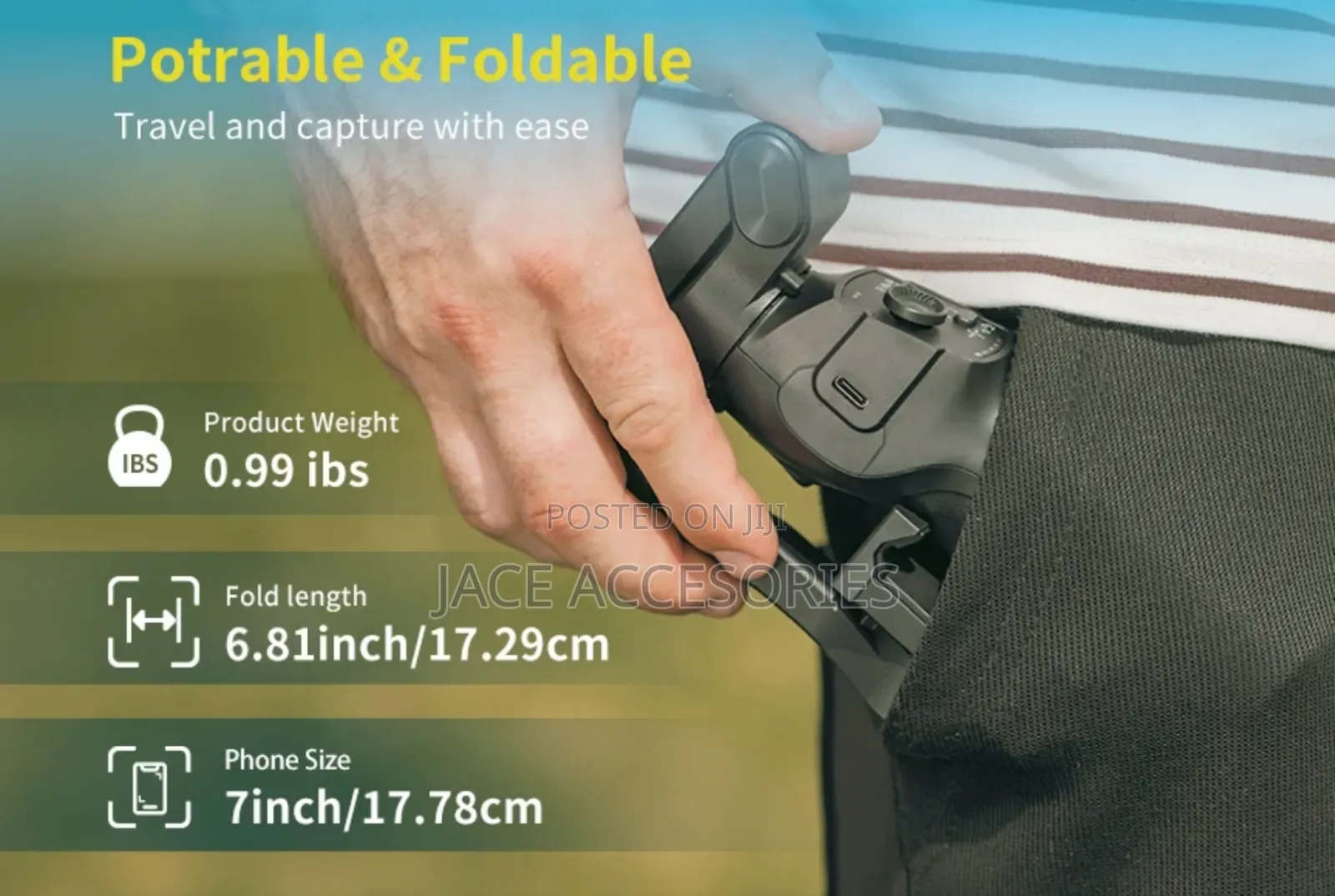 New Stabilizer 3 Way Axis Ai Face Tracking