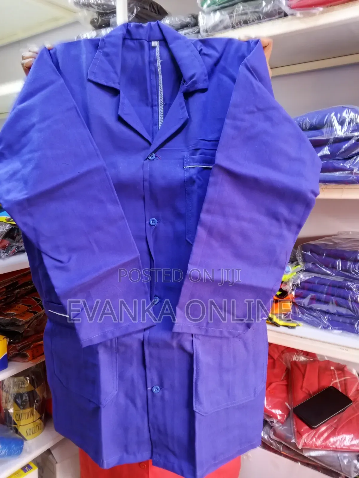 Dust Coats - Royal Blue