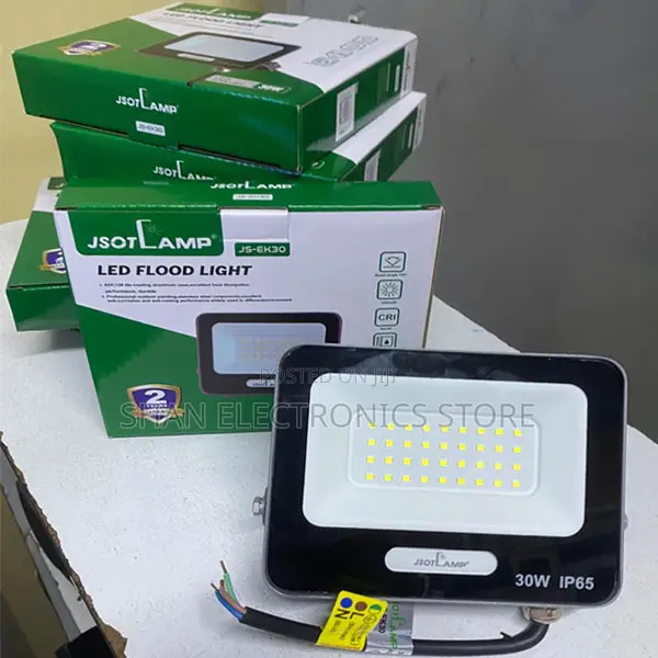 Single Professional-Grade Jsot 30w Ac Led Floodlight 120° Beam